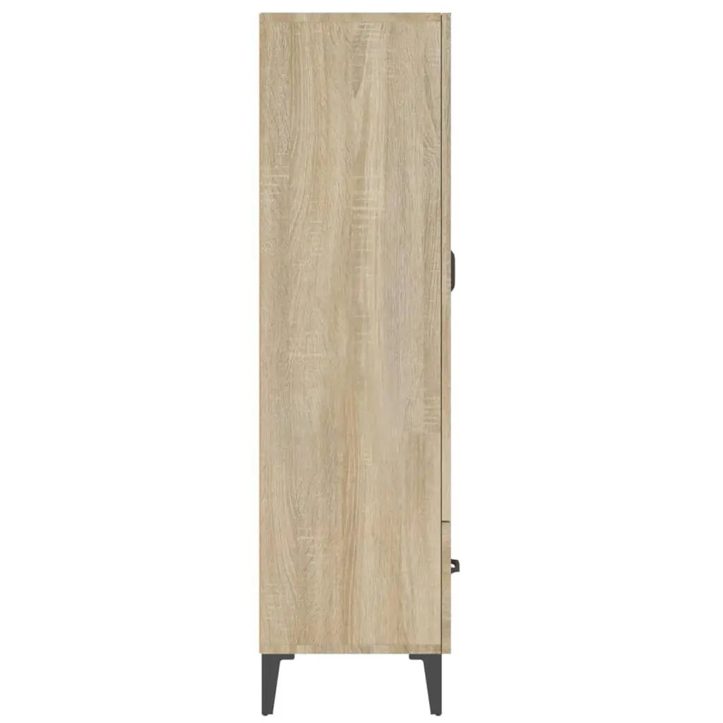 Highboard Sonoma Oak 70x31x115 cm Engineered Wood 812540