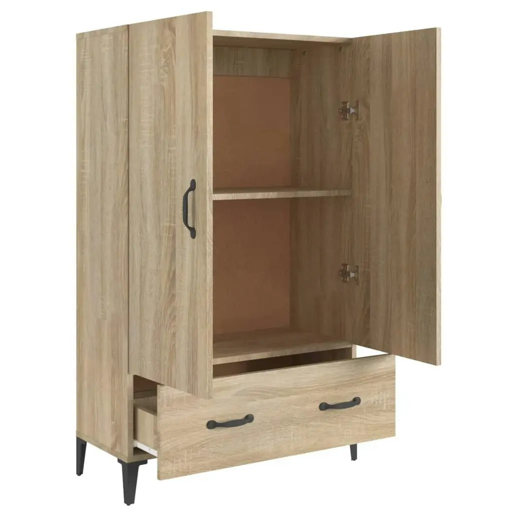 Highboard Sonoma Oak 70x31x115 cm Engineered Wood 812540