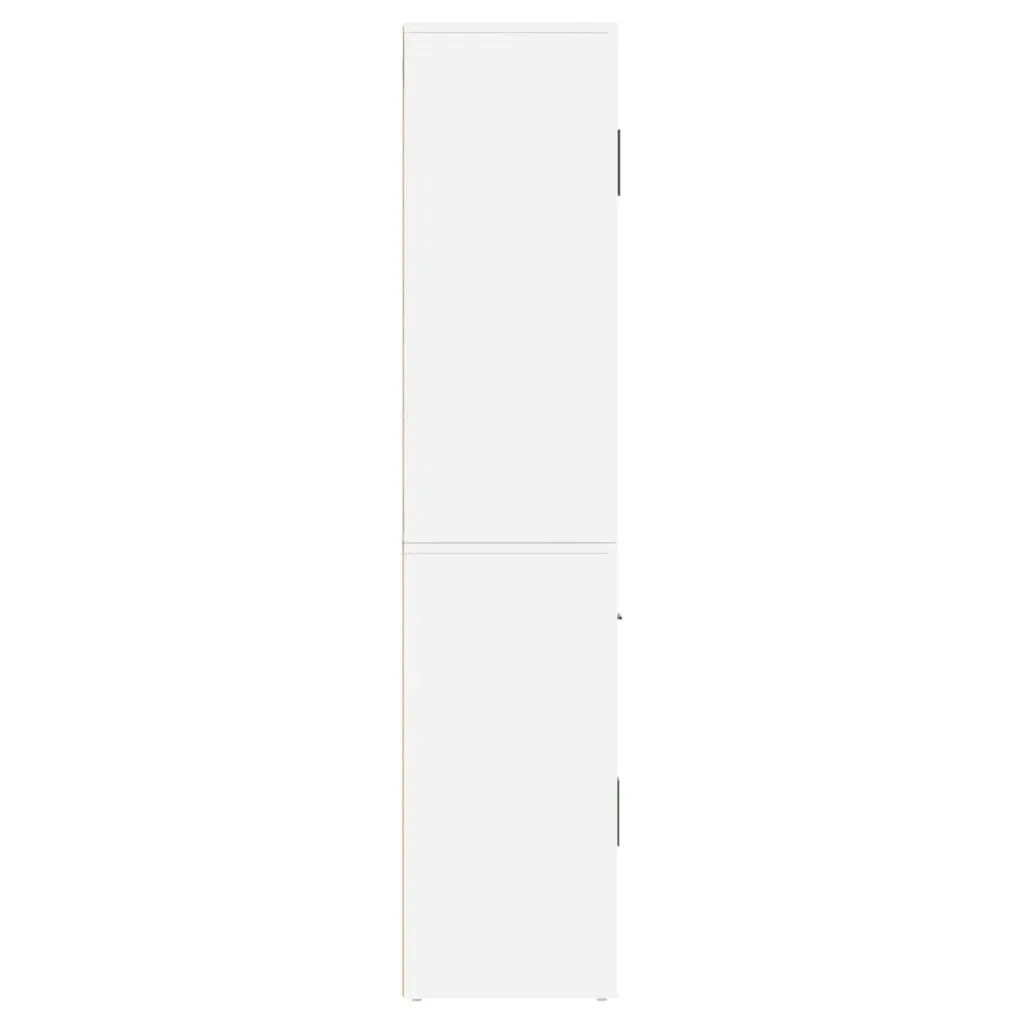 Highboard High Gloss White Engineered Wood 3185369