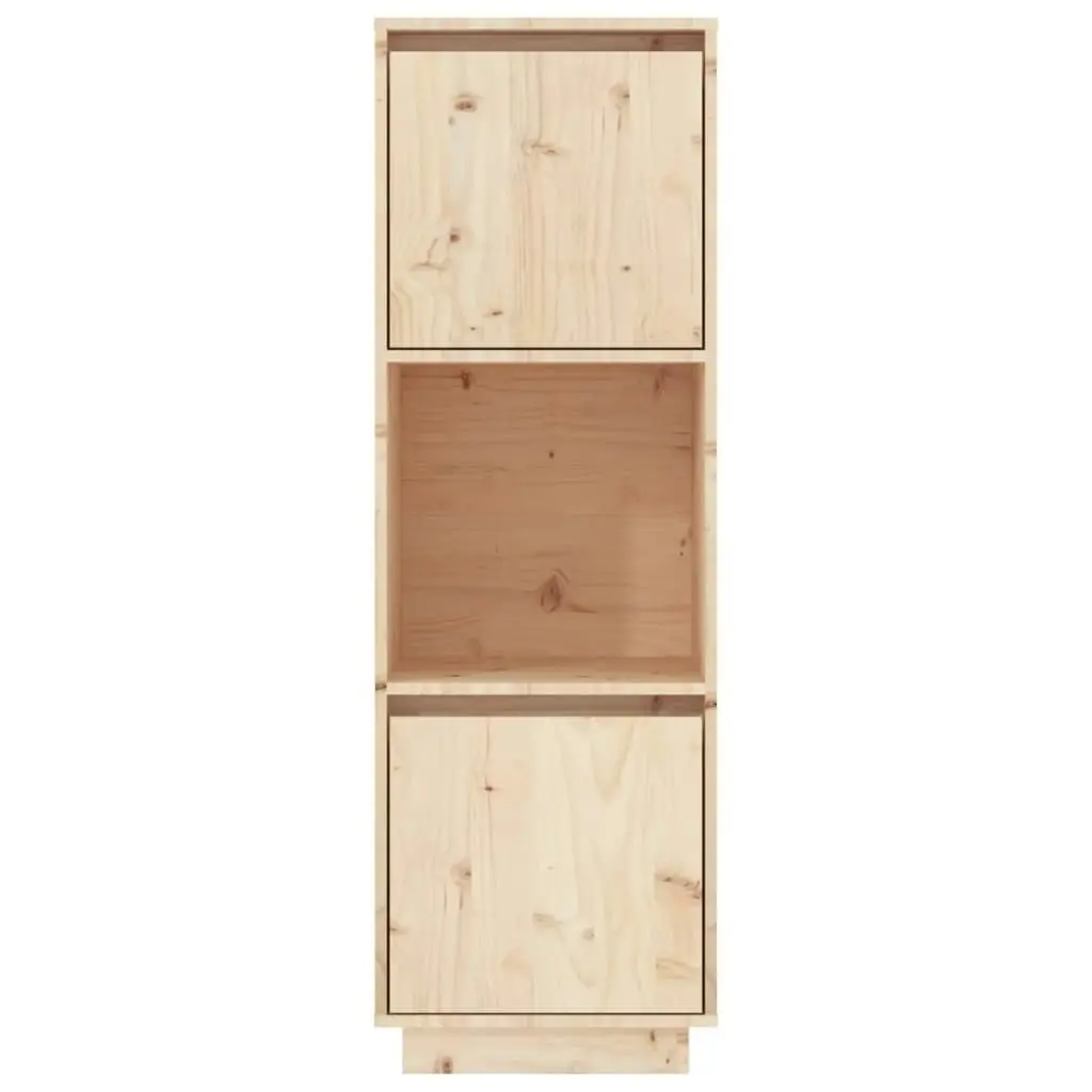 Highboard 38x35x117 cm Solid Wood Pine 814359