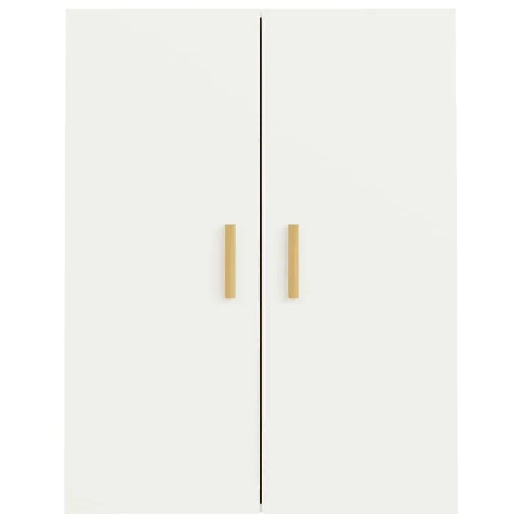 Hanging Wall Cabinet White 69.5x34x90 cm 812258