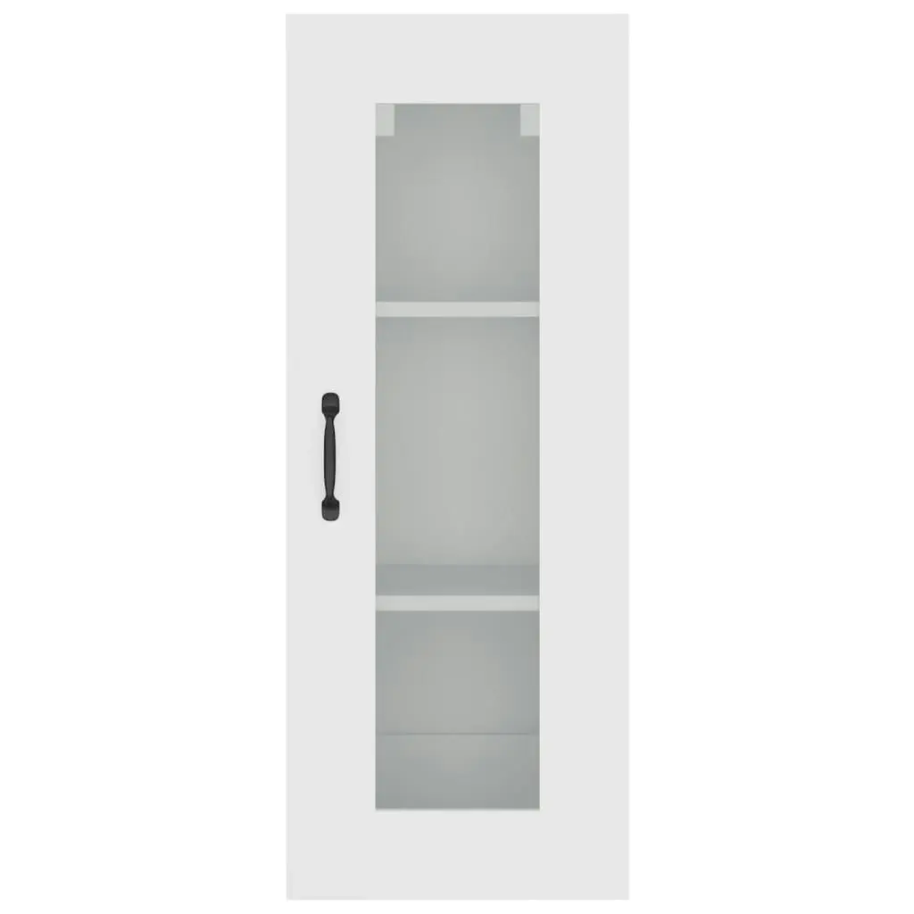 Hanging Wall Cabinet White 34.5x34x90 cm 812456