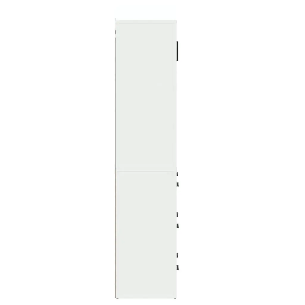 Highboard High Gloss White Engineered Wood 3185385