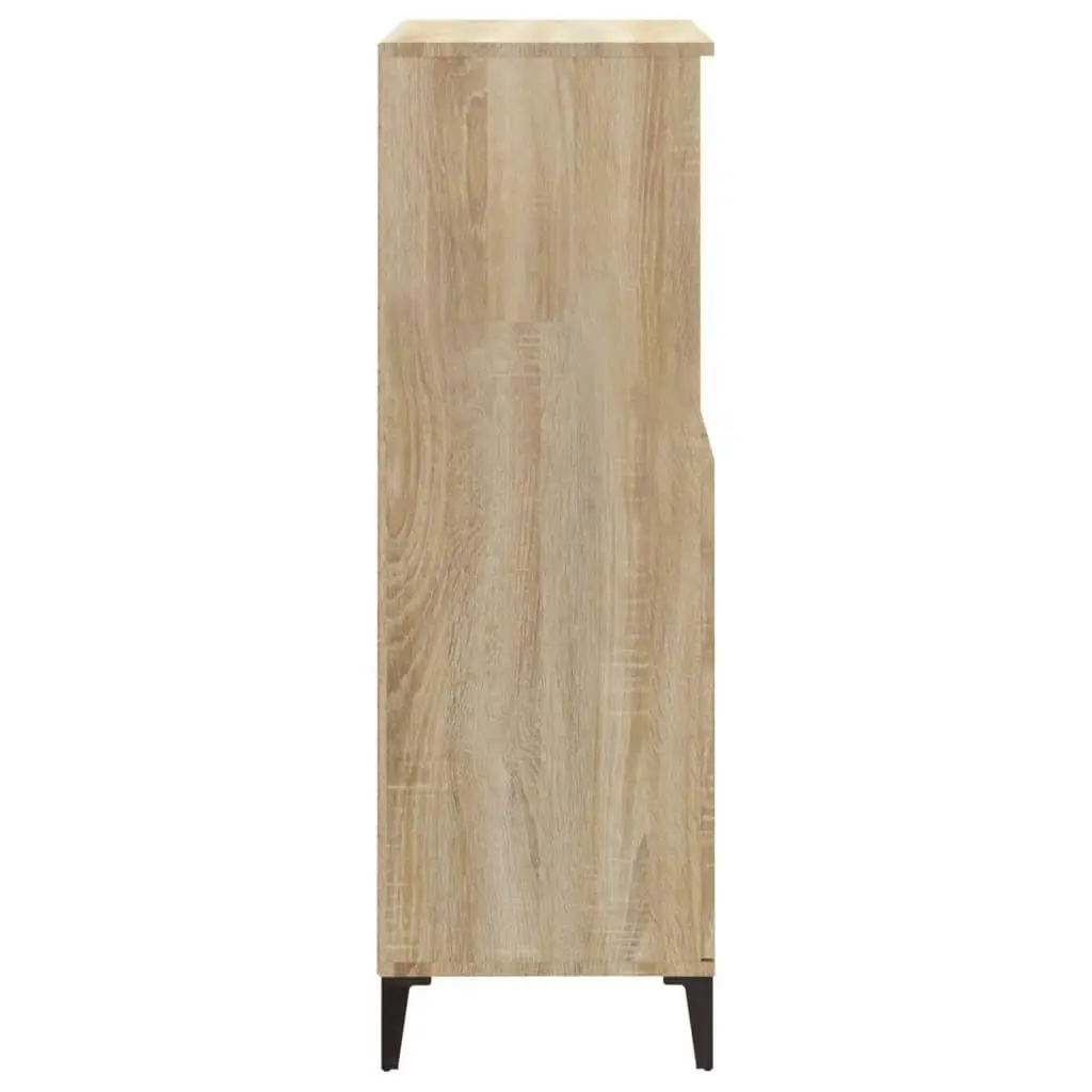 Highboard Sonoma Oak 60x36x110 cm Engineered Wood 821231