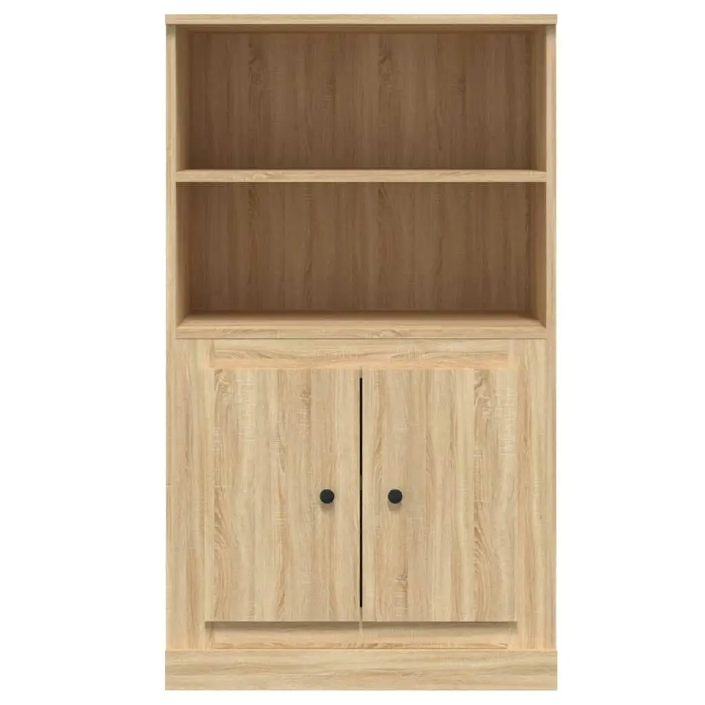 Highboard Sonoma Oak 60x35.5x103.5 cm Engineered Wood 816315