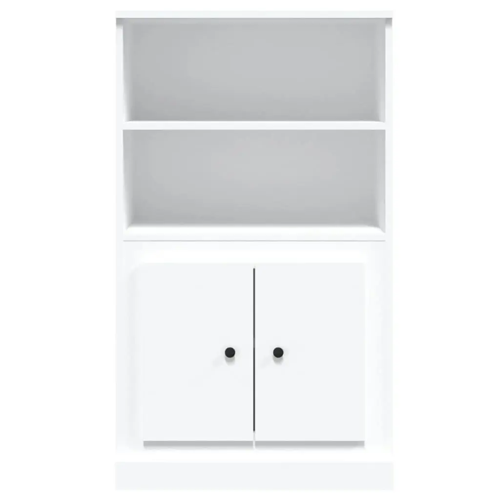 Highboard White 60x35.5x103.5 cm Engineered Wood 816312