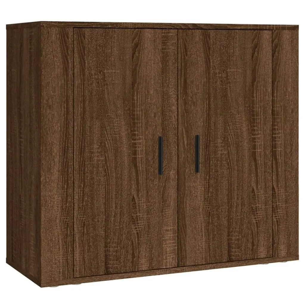 Highboard Brown Oak Engineered Wood 3185366