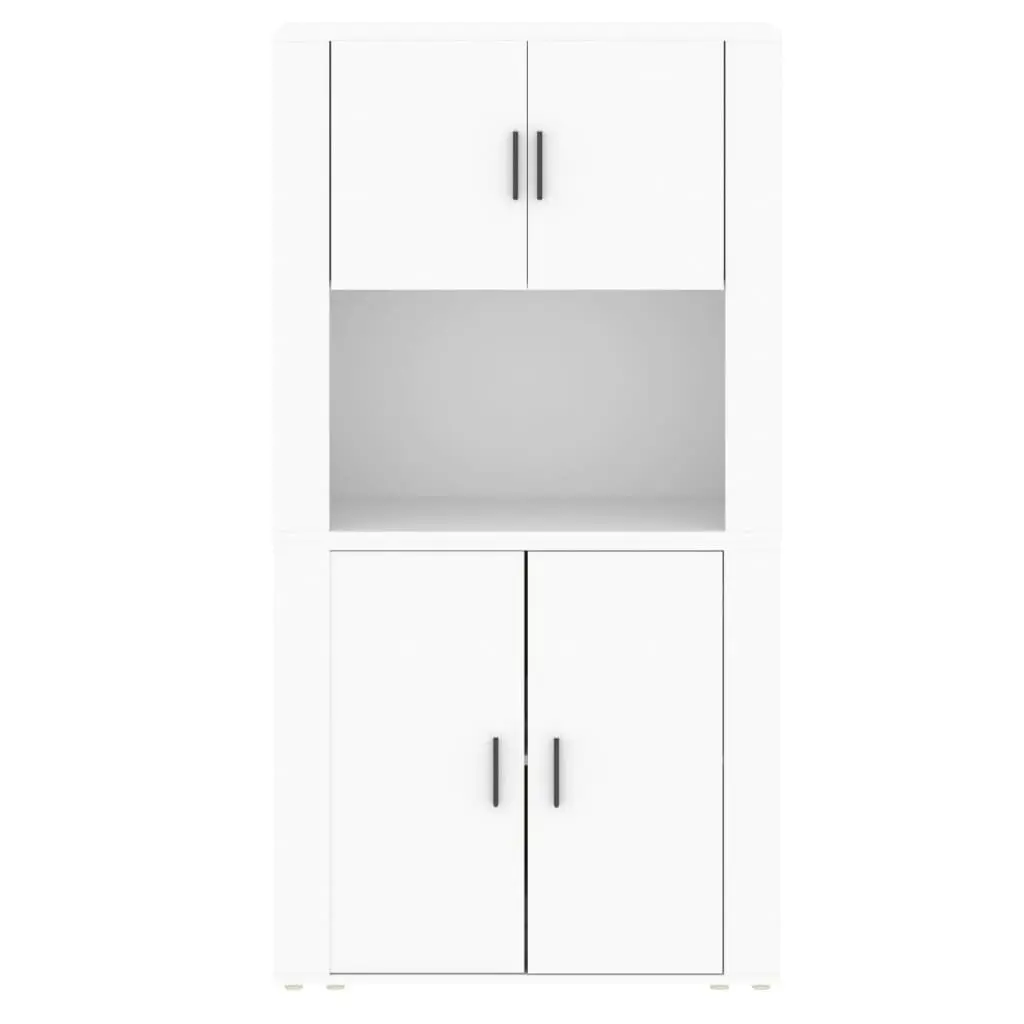 Highboard White Engineered Wood 3185351