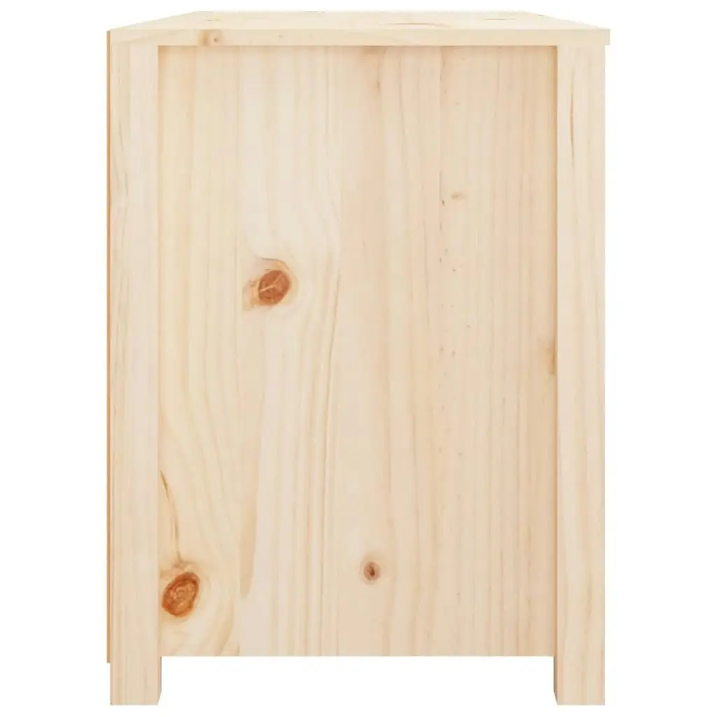 Side Cabinet 100x40x54 cm Solid Wood Pine 821774