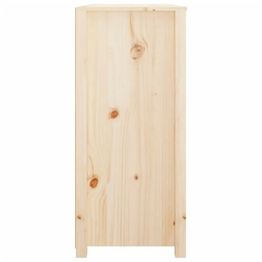 Side Cabinet 100x40x90 cm Solid Wood Pine 821769