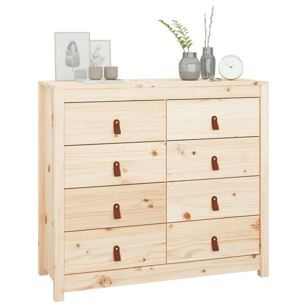 Side Cabinet 100x40x90 cm Solid Wood Pine 821769