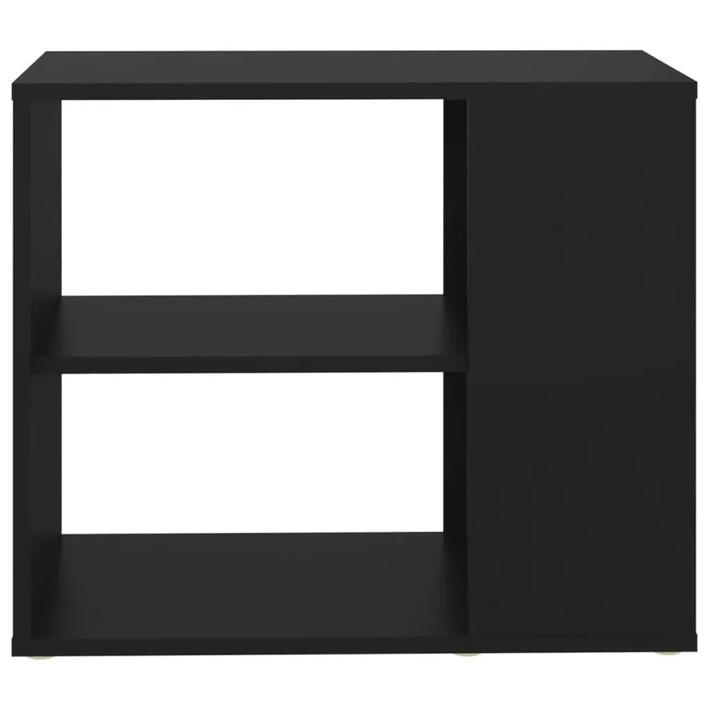 Side Cabinet Black 60x30x50 cm Engineered Wood 806302