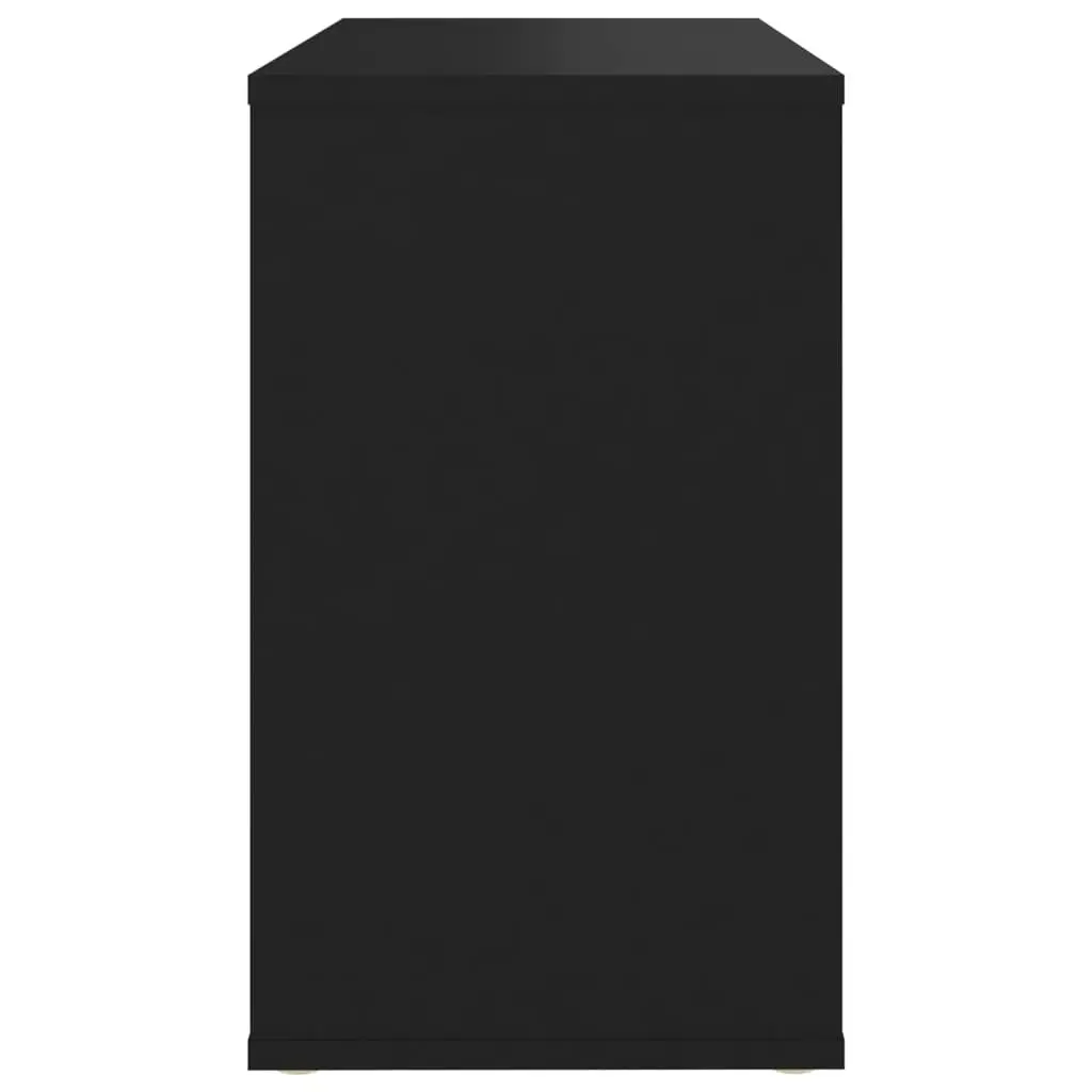 Side Cabinet Black 60x30x50 cm Engineered Wood 806302