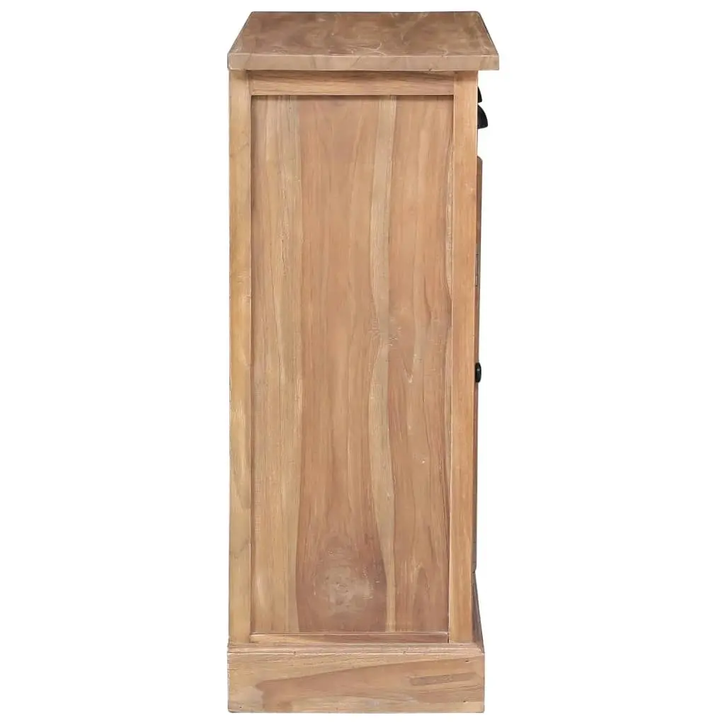 Side Cabinet 65x30x75 cm Solid Teak 285313