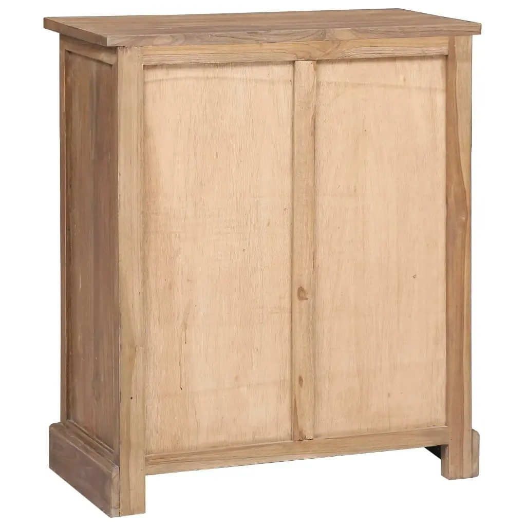 Side Cabinet 65x30x75 cm Solid Teak 285313