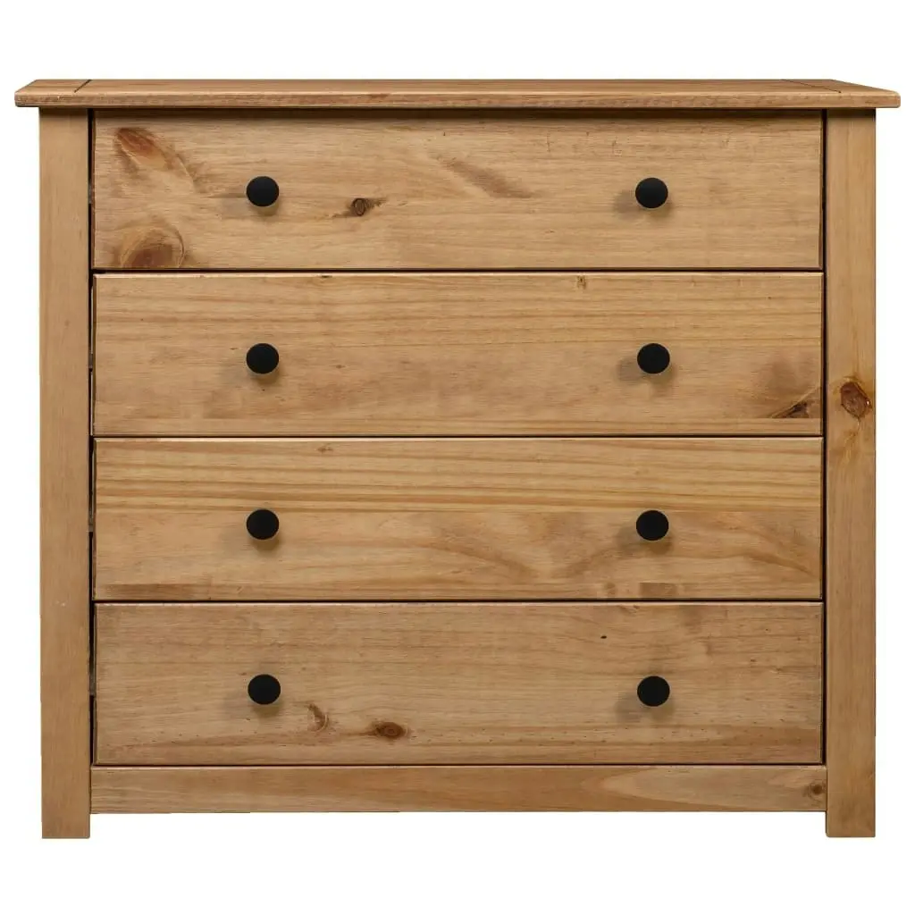 Side Cabinet 80x40x73 cm Pine Panama Range 282658