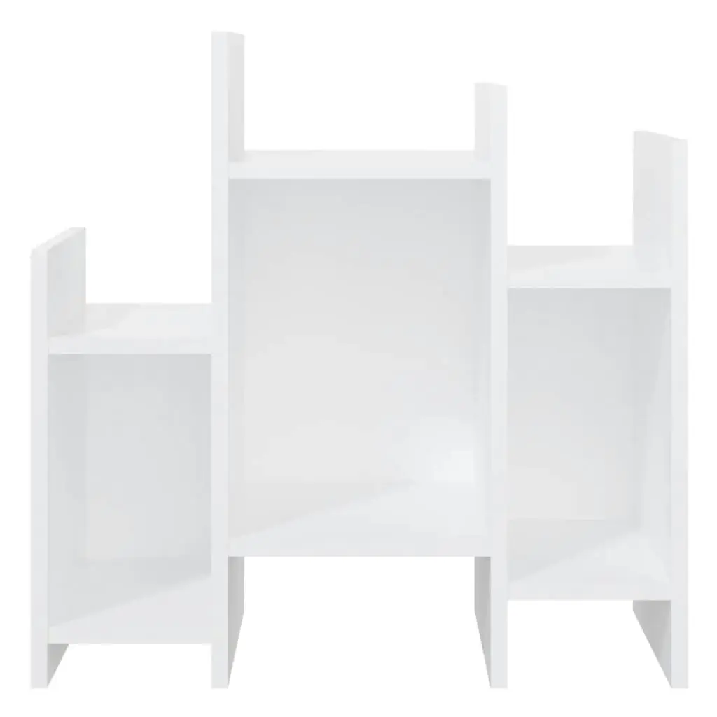 Side Cabinet White 60x26x60 cm Engineered Wood 806283