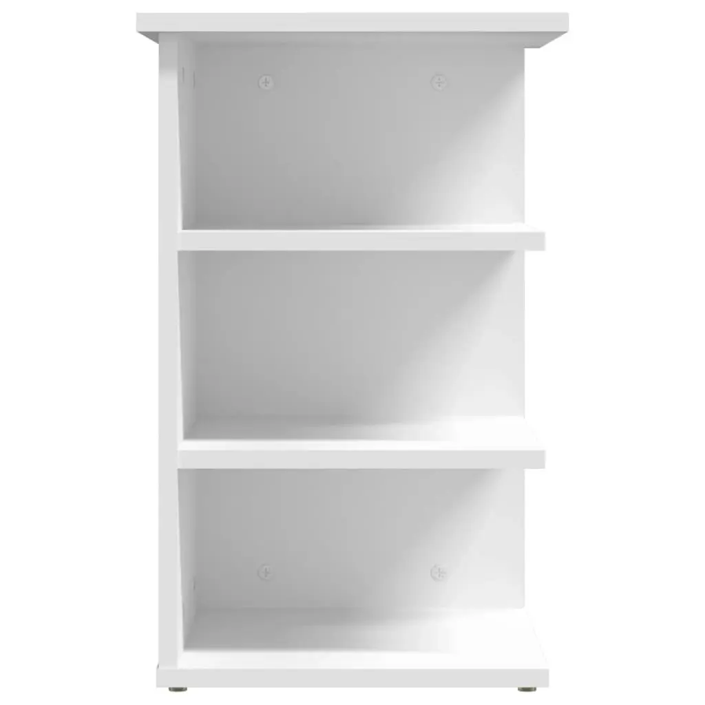 Side Cabinet White 35x35x55 cm Engineered Wood 806274