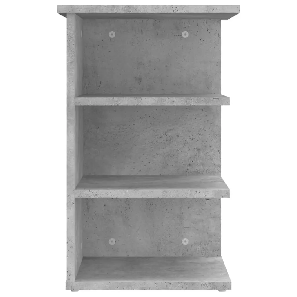 Side Cabinet Concrete Grey 35x35x55 cm Engineered Wood 806278