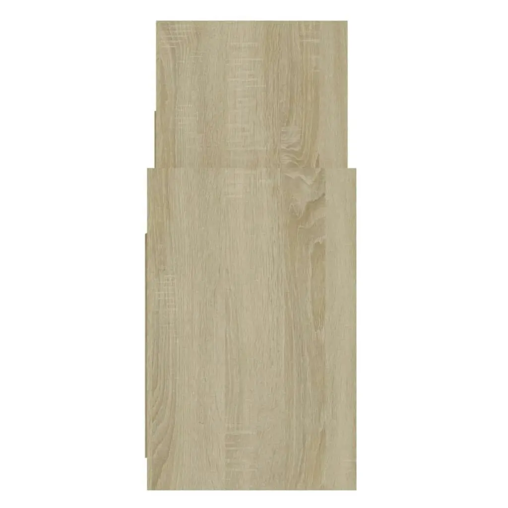 Side Cabinet Sonoma Oak 60x26x60 cm Engineered Wood 806286