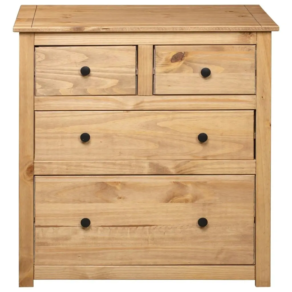 Sideboard 80x40x83 cm Pinewood Panama Range 282655