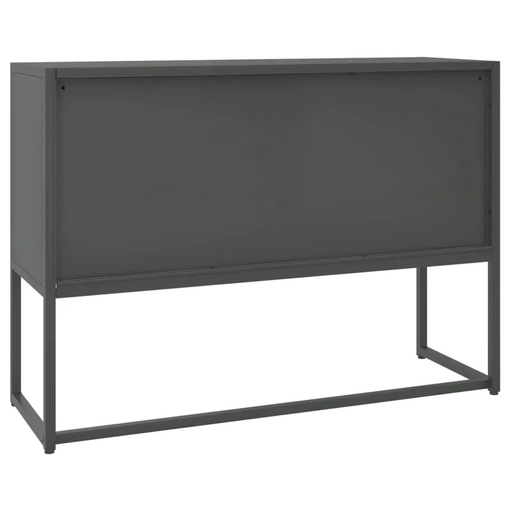 Sideboard Anthracite 105x35x75 cm Steel 335870