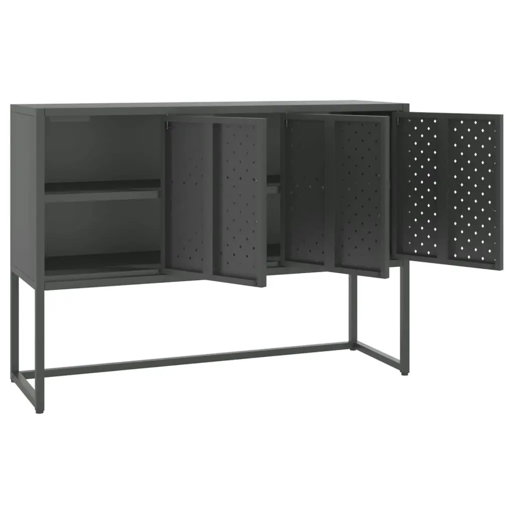 Sideboard Anthracite 105x35x75 cm Steel 335870