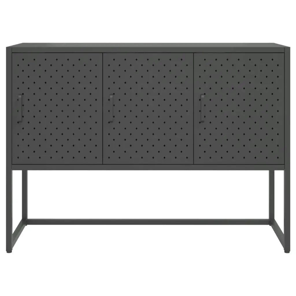 Sideboard Anthracite 105x35x75 cm Steel 335870