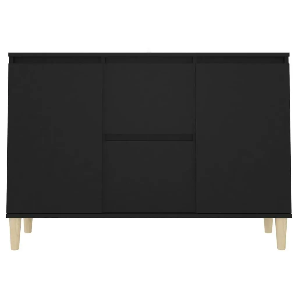 Sideboard Black 101x35x70 cm Engineered Wood 806104