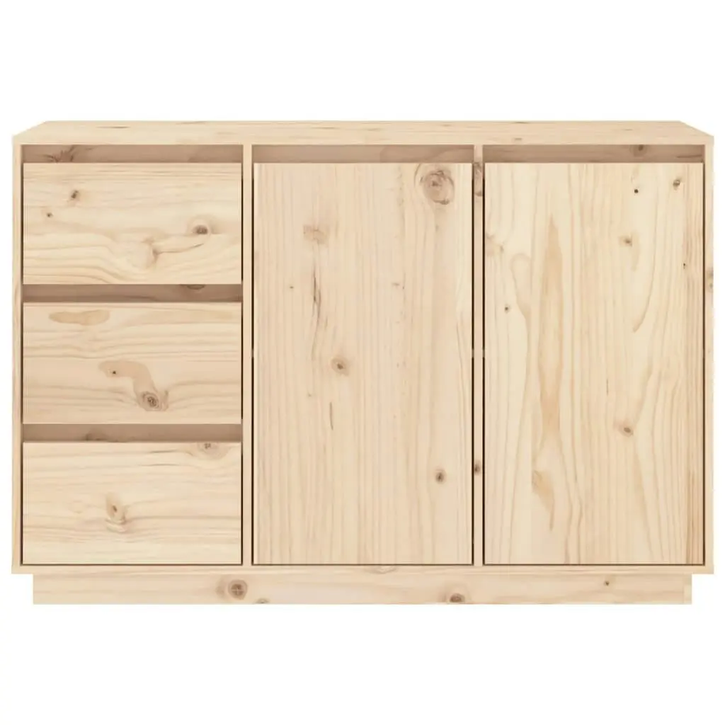 Sideboard 111x34x75 cm Solid Wood Pine 813804