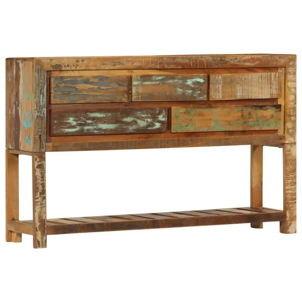 Sideboard 120x30x75 cm Solid Reclaimed Wood 247478