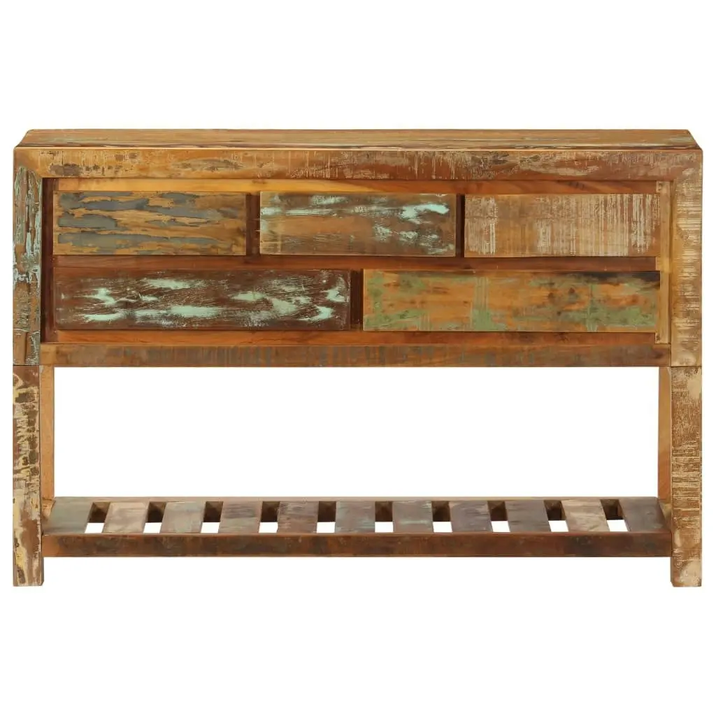 Sideboard 120x30x75 cm Solid Reclaimed Wood 247478