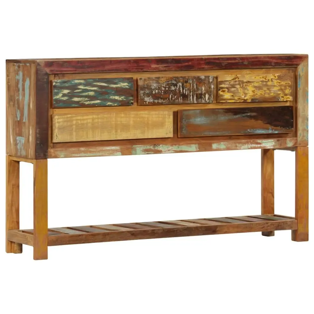 Sideboard 120x30x75 cm Solid Reclaimed Wood 247478