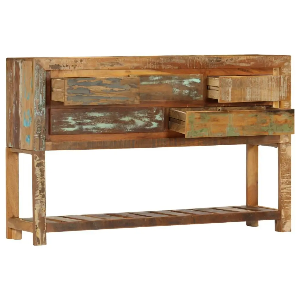 Sideboard 120x30x75 cm Solid Reclaimed Wood 247478