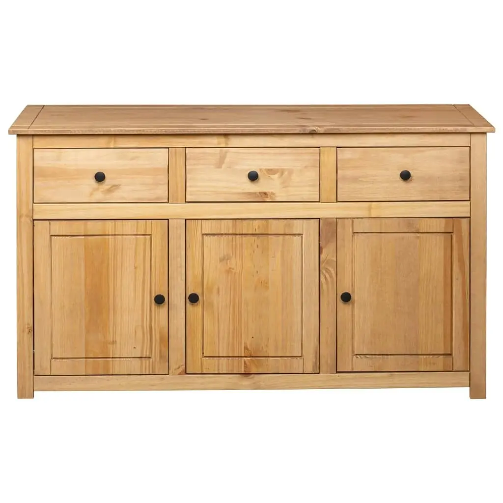 Sideboard 135x40x80 cm Solid Pinewood Panama Range 282703