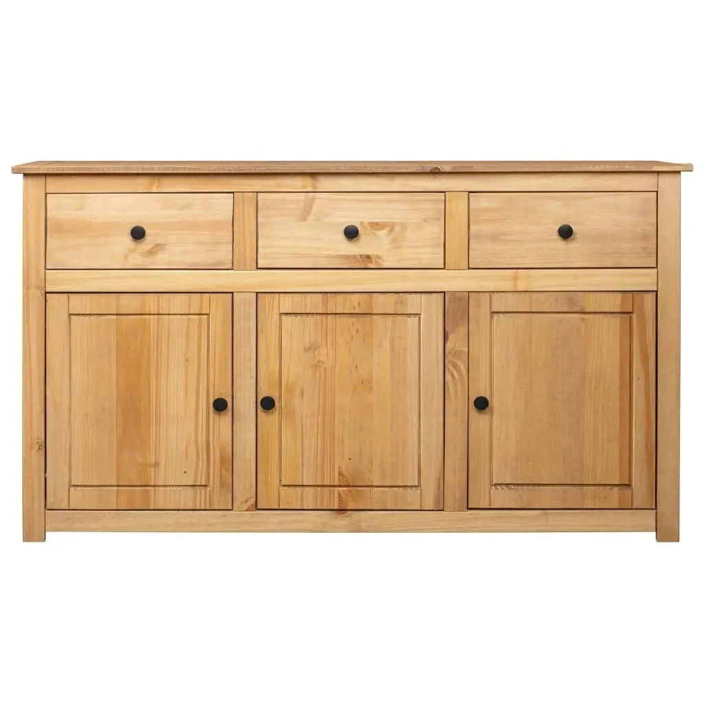 Sideboard 135x40x80 cm Solid Pinewood Panama Range 282703