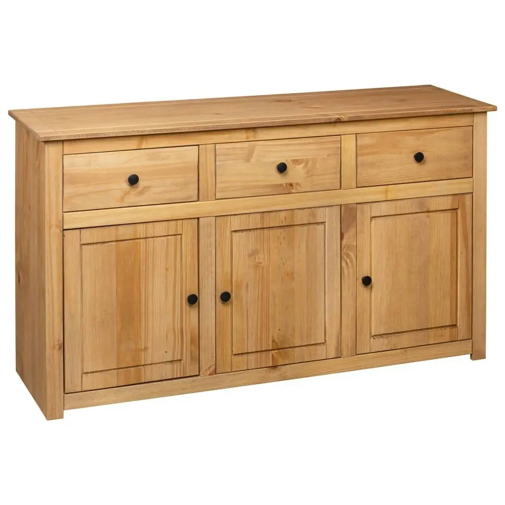 Sideboard 135x40x80 cm Solid Pinewood Panama Range 282703