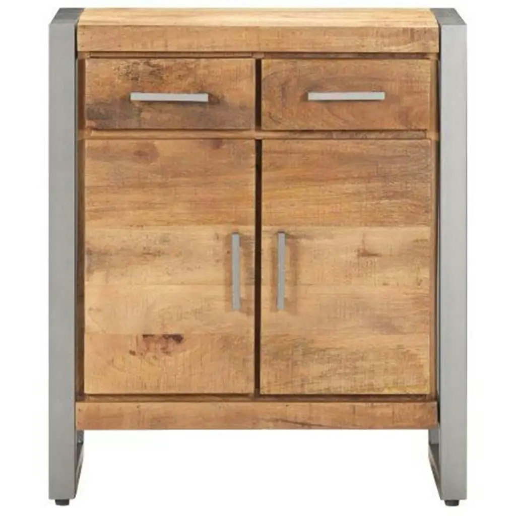 Sideboard 60x35x72 cm Rough Mango Wood 323487