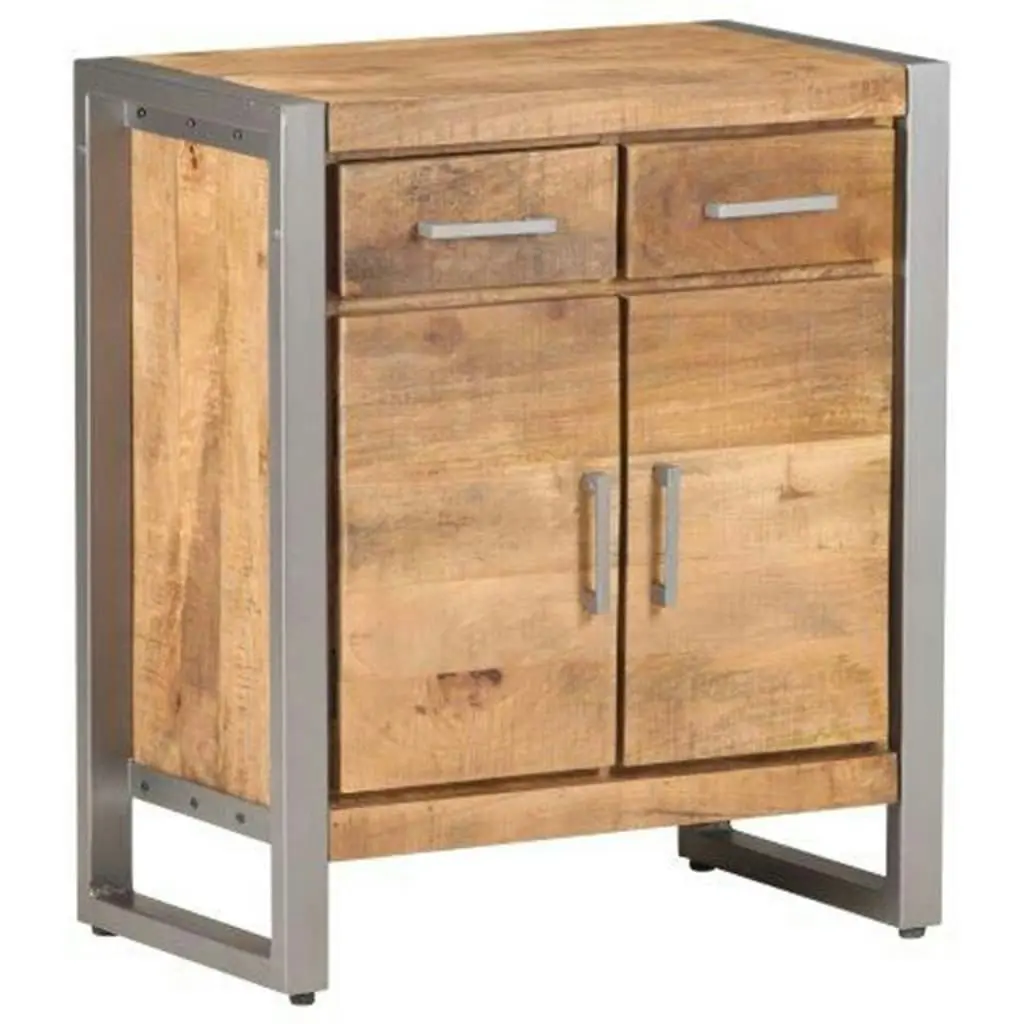 Sideboard 60x35x72 cm Rough Mango Wood 323487