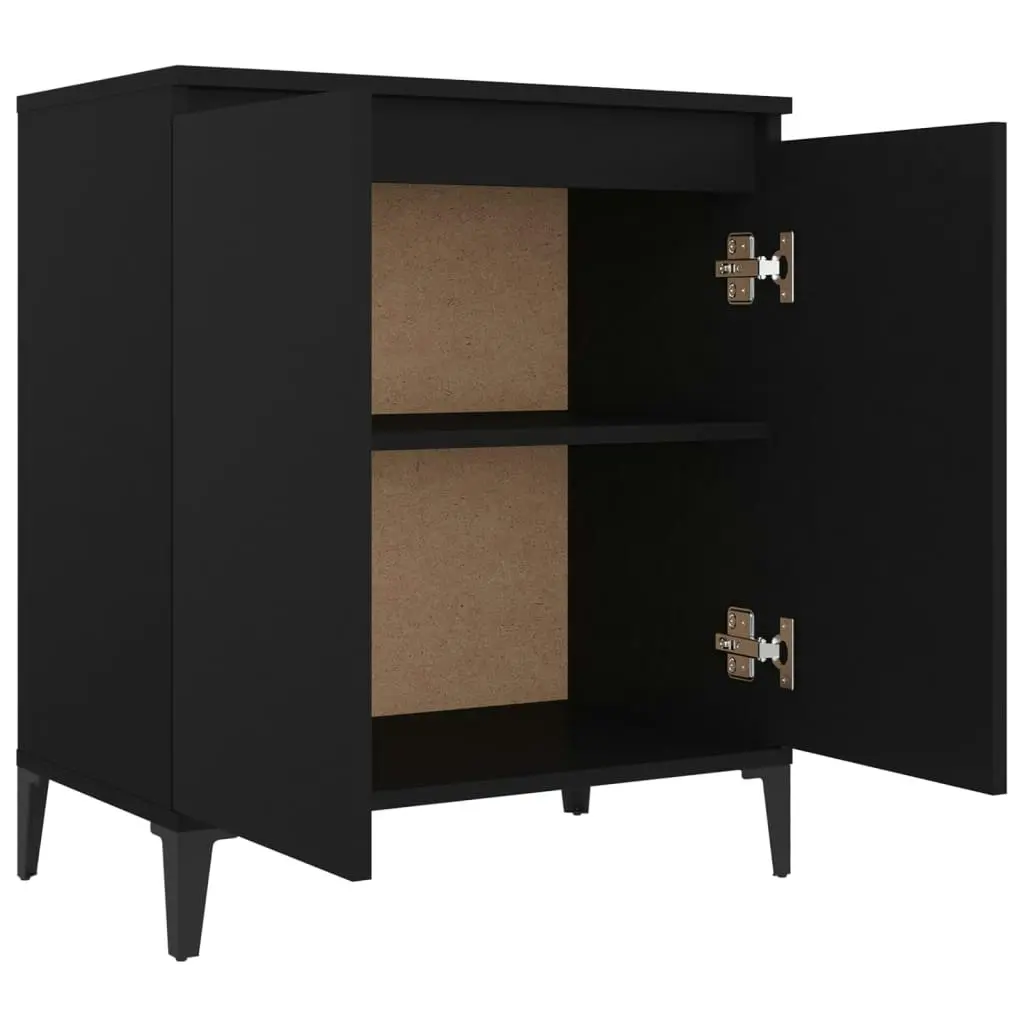 Sideboard Black 60x35x70 cm Engineered Wood 806077