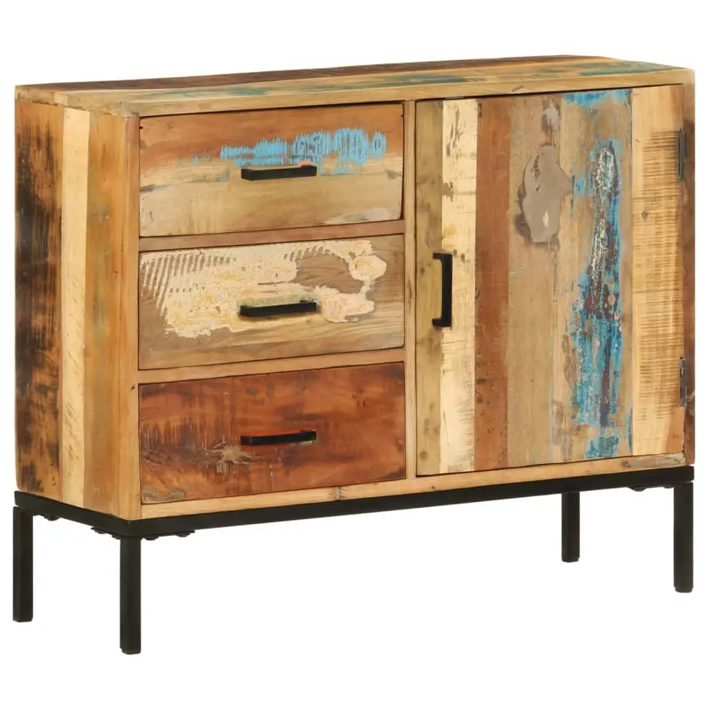 Sideboard 88x30x73 cm Solid Reclaimed  Wood 329248