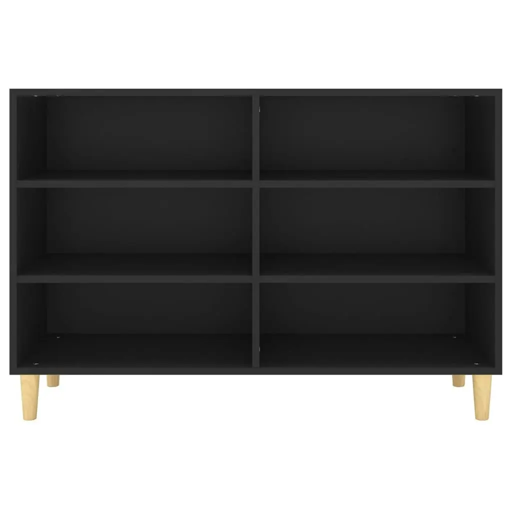 Sideboard Black 103.5x35x70 cm Engineered Wood 806032