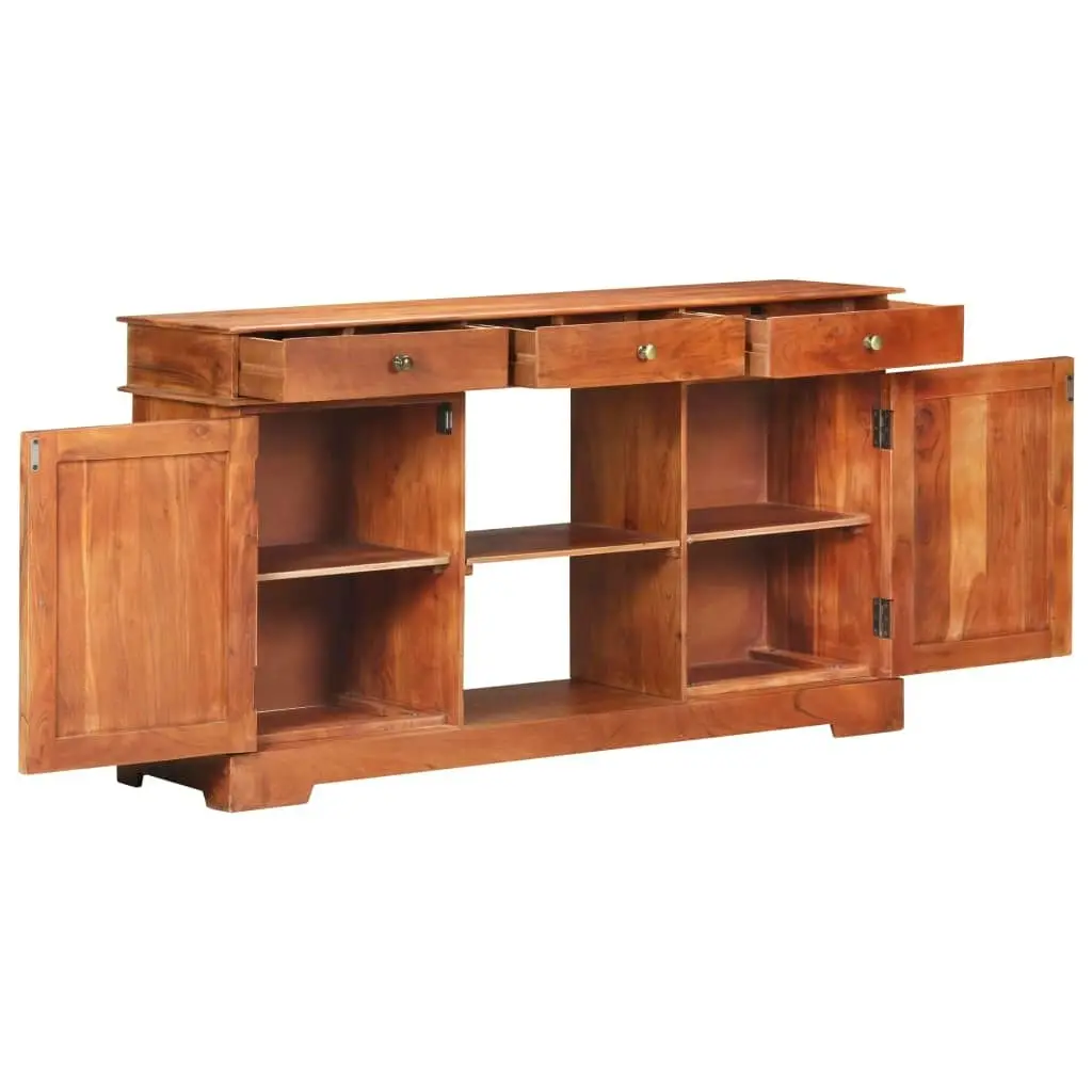 Sideboard 135x35x75 cm Solid Acacia Wood 323543