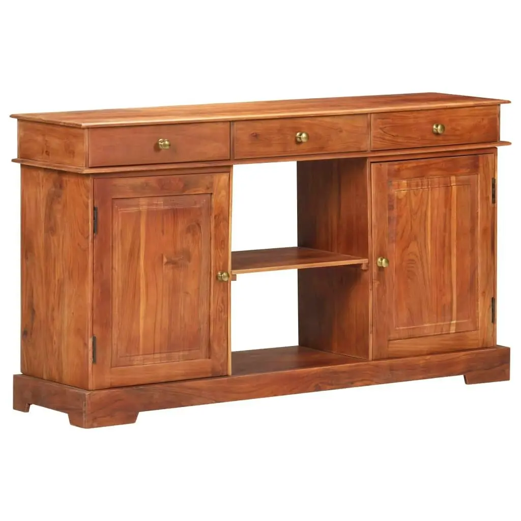 Sideboard 135x35x75 cm Solid Acacia Wood 323543