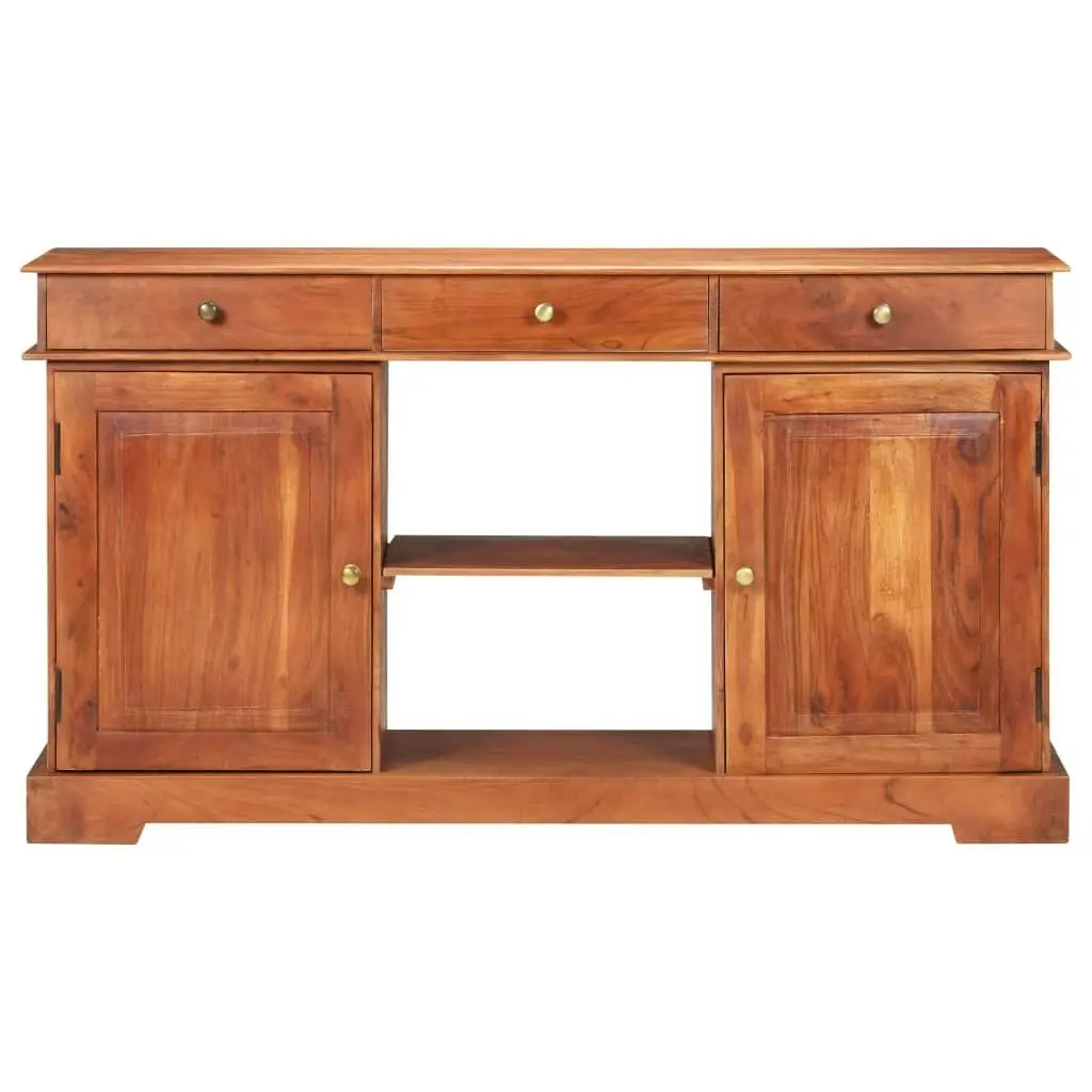 Sideboard 135x35x75 cm Solid Acacia Wood 323543