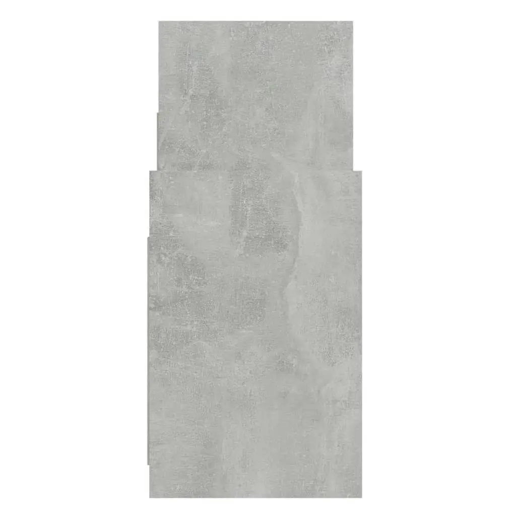 Side Cabinet Concrete Grey 60x26x60 cm Engineered Wood 806287