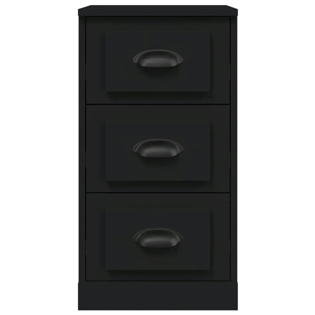 Sideboard Black 36x35.5x67.5 cm Engineered Wood 816217