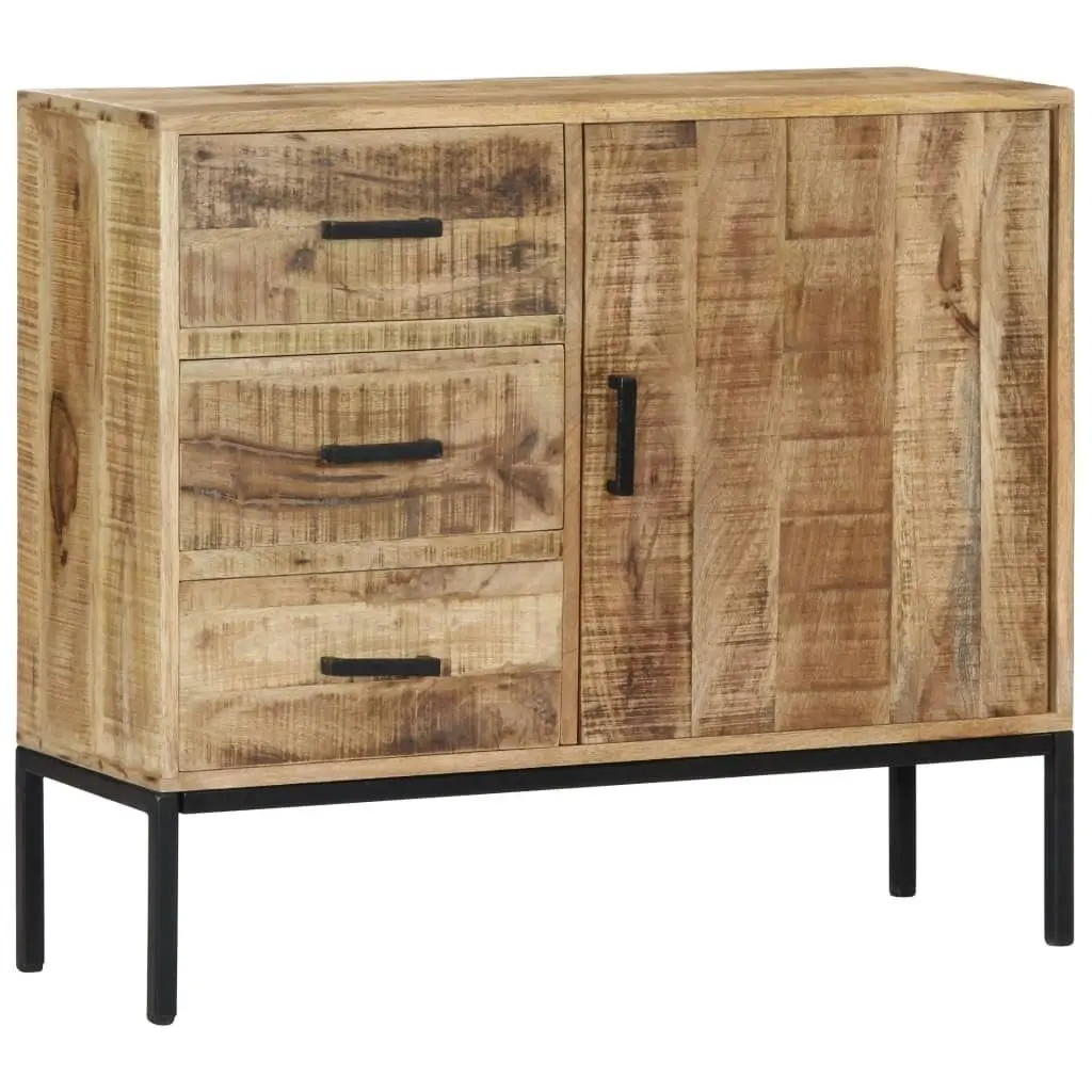 Sideboard 88x30x71 cm Solid Mango Wood 247969