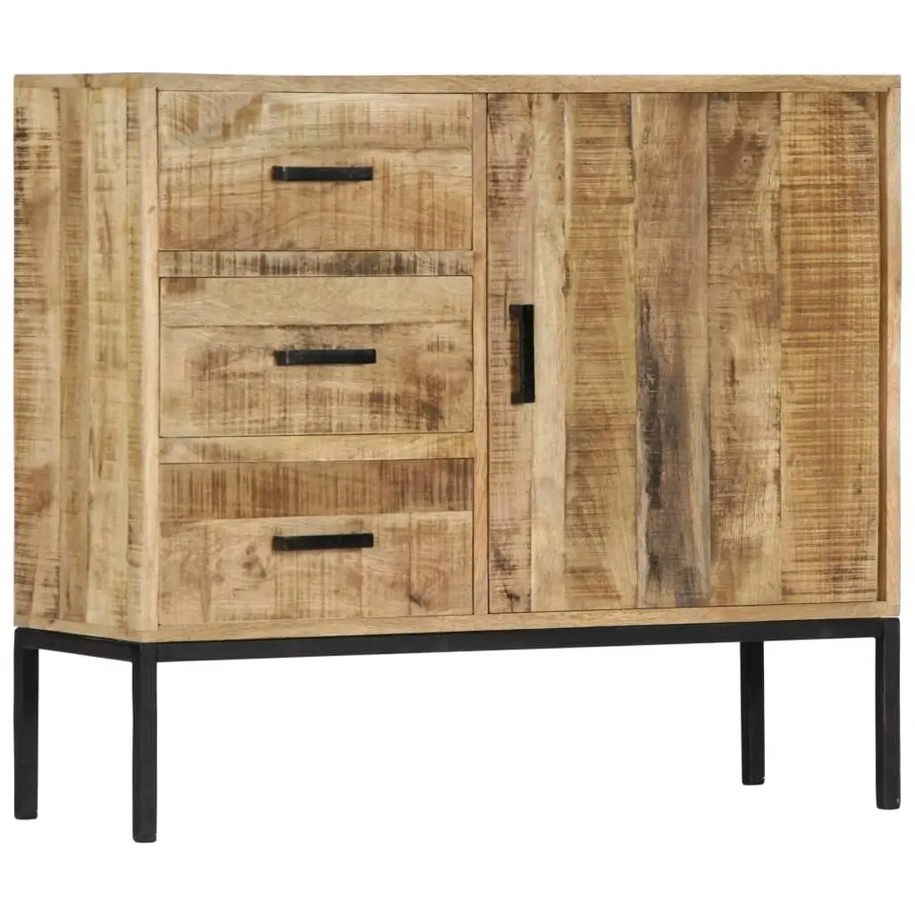 Sideboard 88x30x71 cm Solid Mango Wood 247969