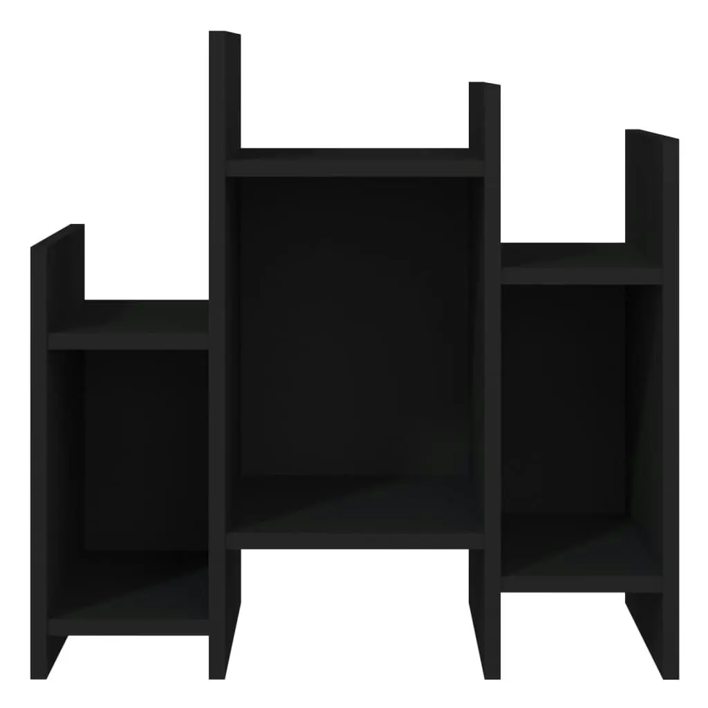 Side Cabinet Black 60x26x60 cm Engineered Wood 806284